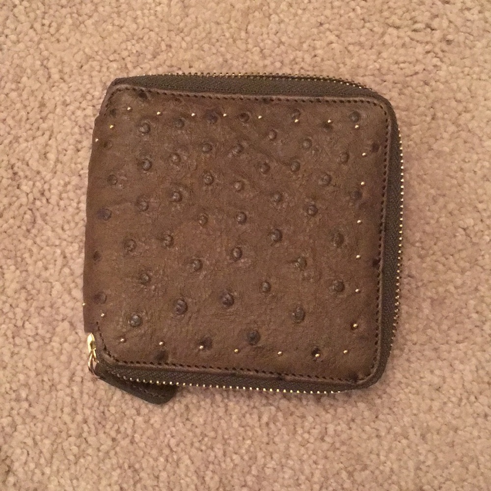 Authentic LAUREN MERKIN mini leather wallet